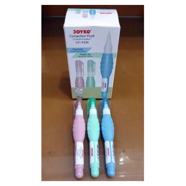 

TERMURAH Tipex Pastel Cair Correction Liquid Koreksi Cairan Penghapus Joyko CF-P236