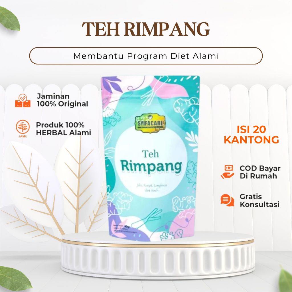 

Teh Rimpang Syifacare Teh Diet Pelangsing Menurunkan Berat Badan Teh Celup Rempah Rimpang 100% Asli