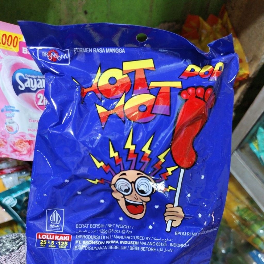 

PERMEN KAKI HOT HOT ISI 25PCS