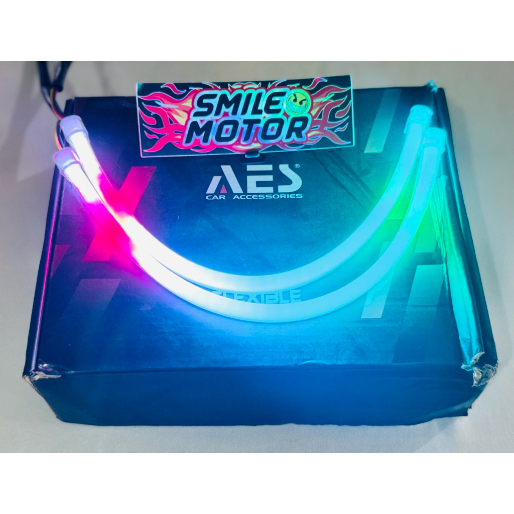 LAMPU ALIS LED RUNNING DRL RGB AES HURACAN WELCOME LIGHT SEIN RUNNING SET SEPASANG
