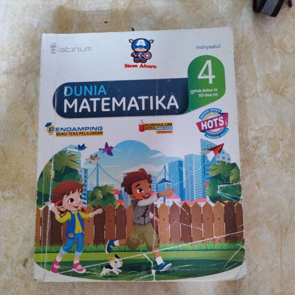 BUKU BEKAS DUNIA MATEMATIKA KELAS 4 PLATINUM