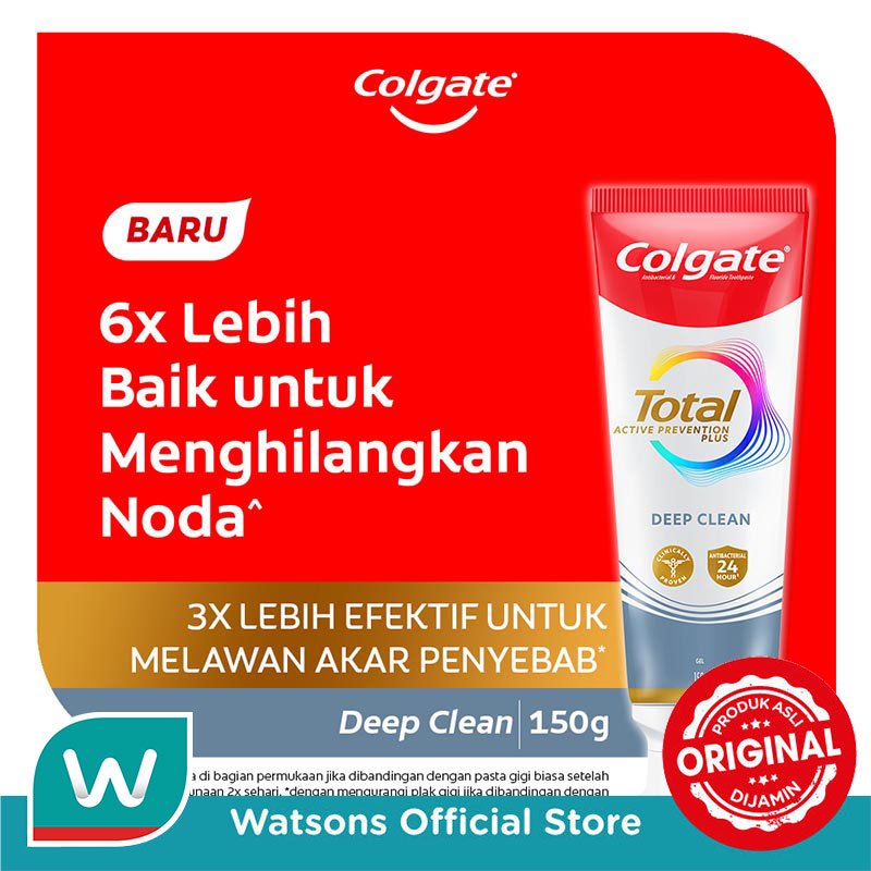 Colgate Total Deep Clean Toothpaste 150g - Pasta Gigi