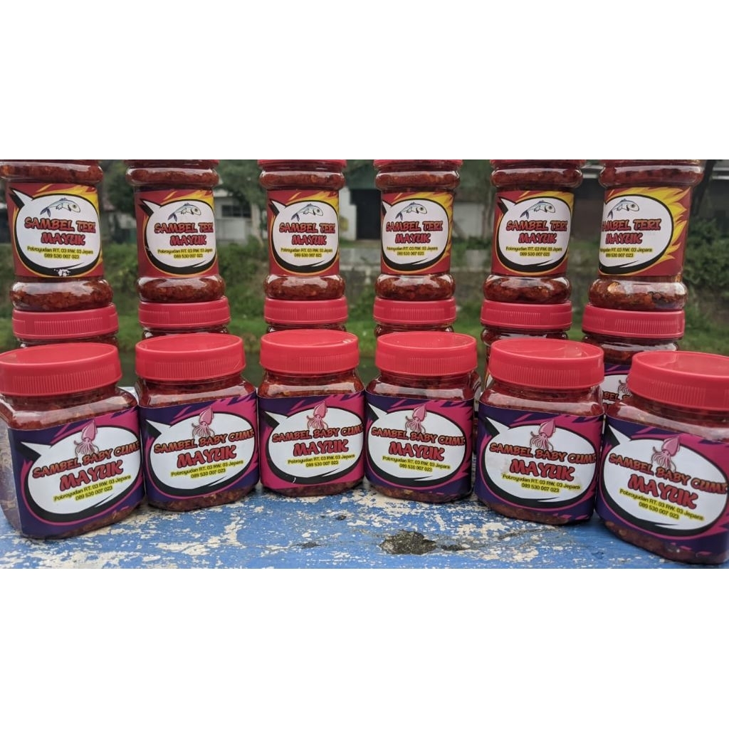 

sambal teri,sambal cumi asli jepara