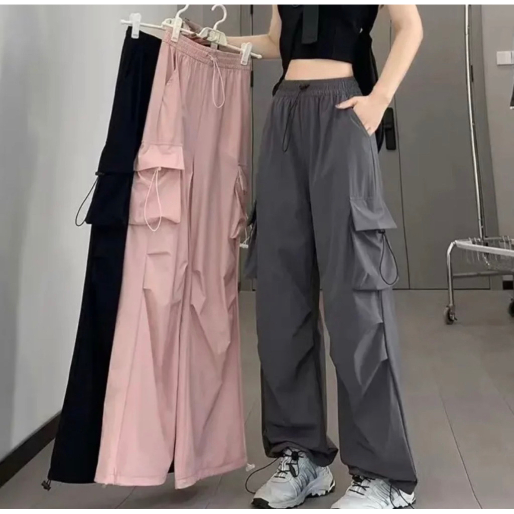 CARGO_CELANA CARGO ANAK CEWEK_CELANA PANJANG ANAK CEWEK_CELANA CARGO IMPORT