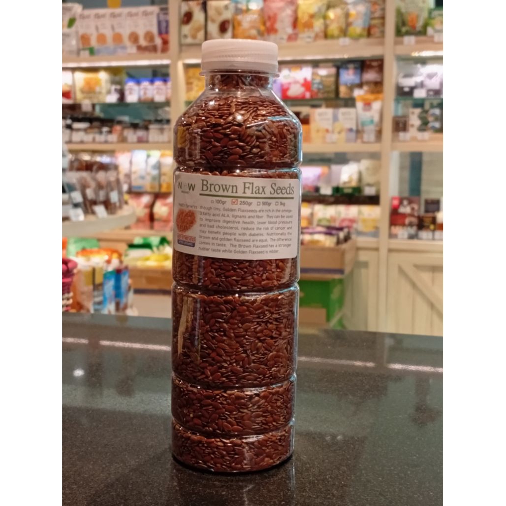 

Brown Flax Seeds by NOW 250gr
