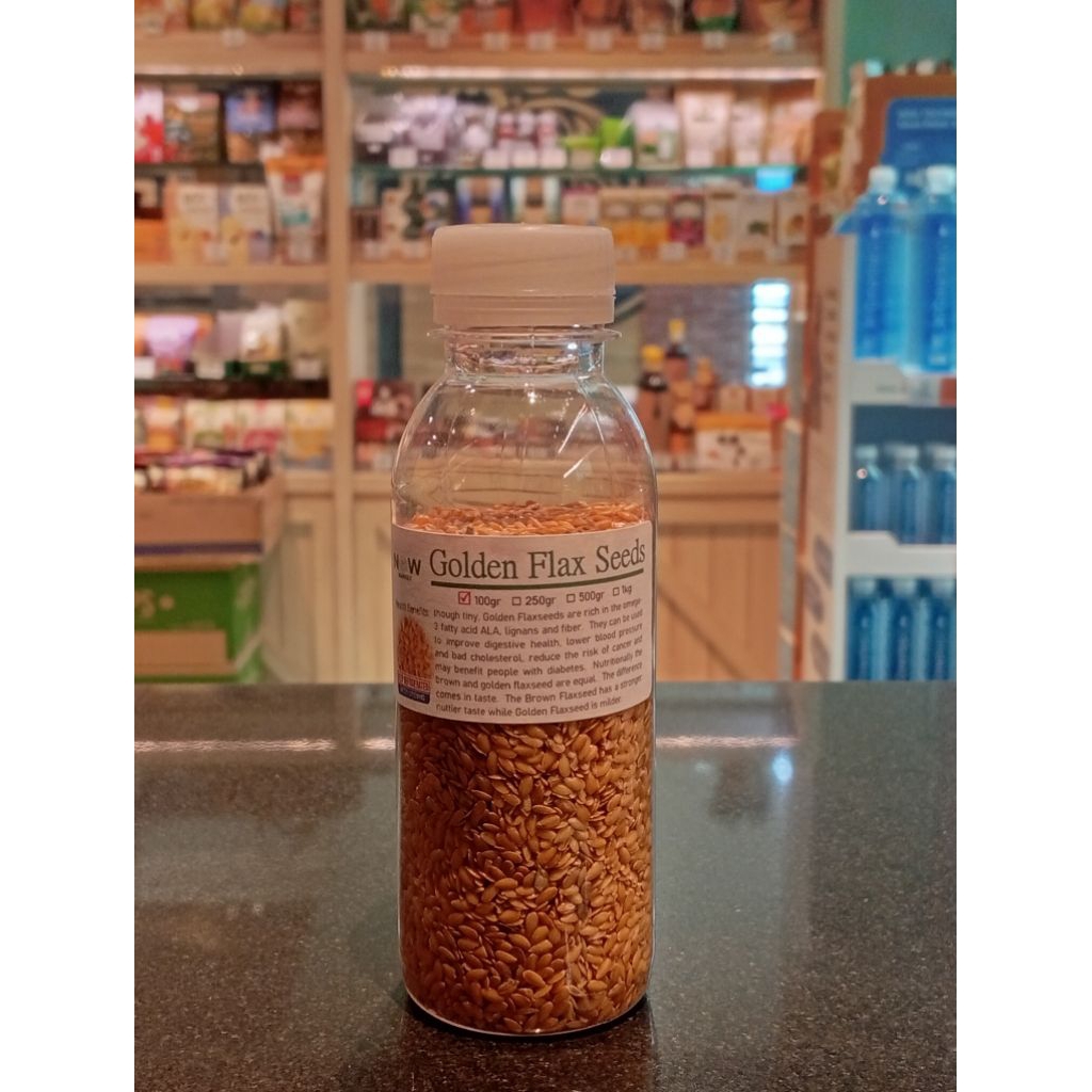 

Golden Flaxseeds by NOW 100gr