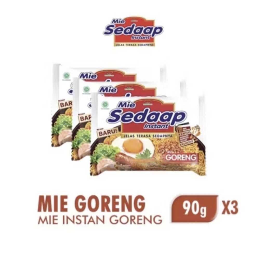 

Mie Sedaap goreng soto 3pcs CUMA 7.500