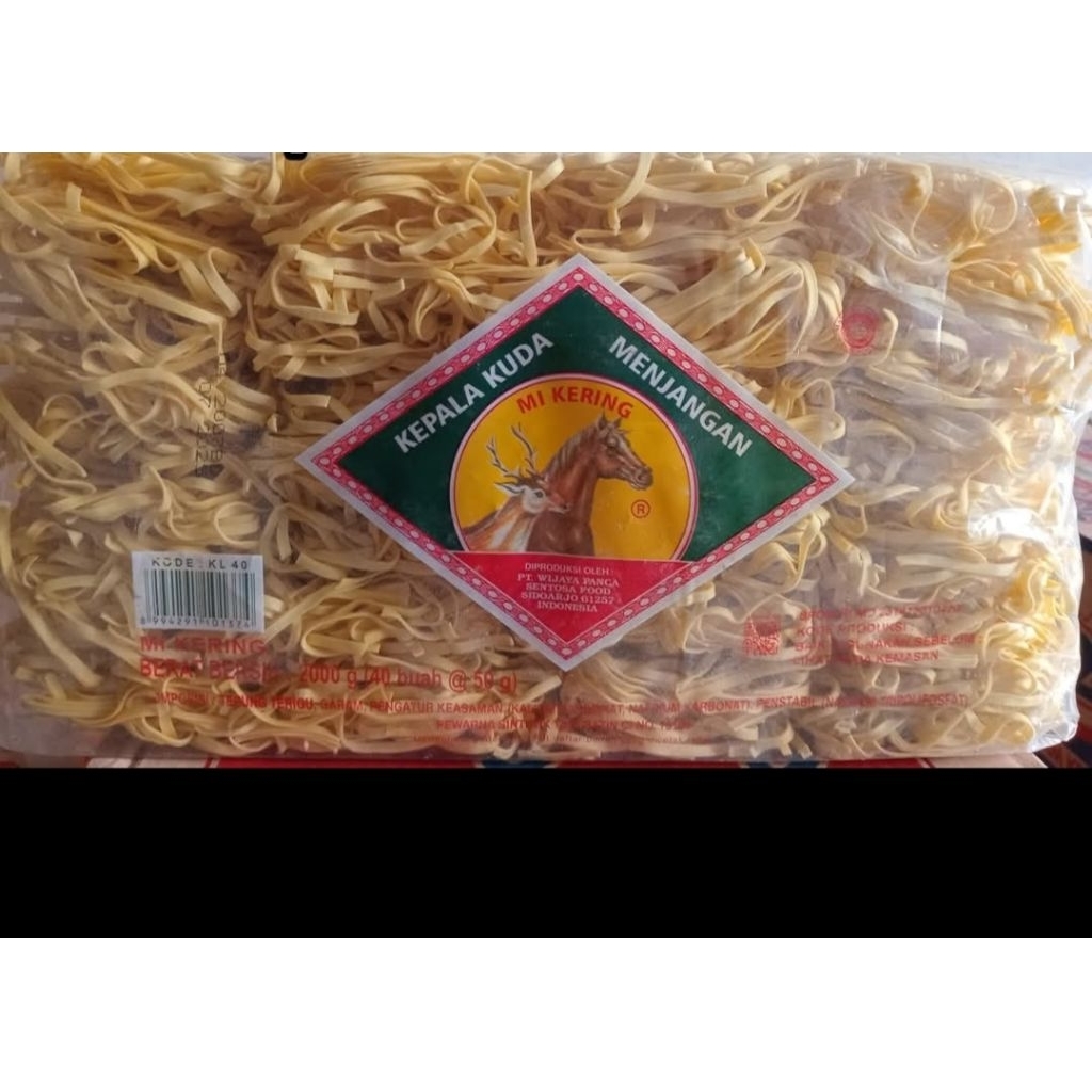 

Mie kering kepala Menjangan