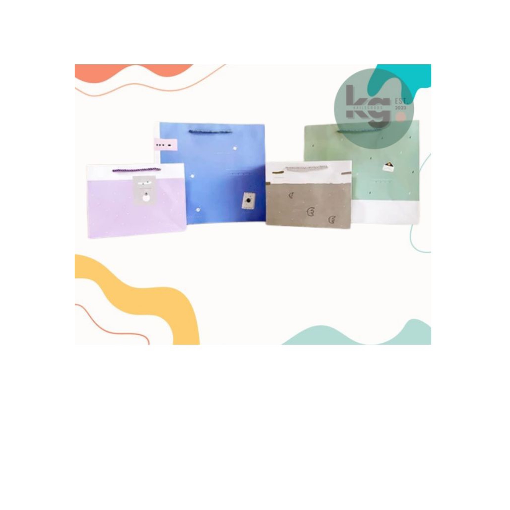 

PAPER BAG MOTIF MAIL NOTES