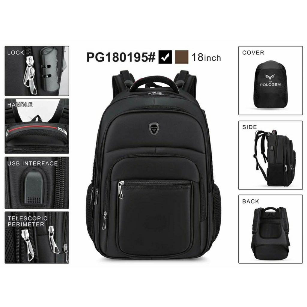 TAS RANSEL ORIGINAL POLO PG180195 TAS BACKPACK POLO