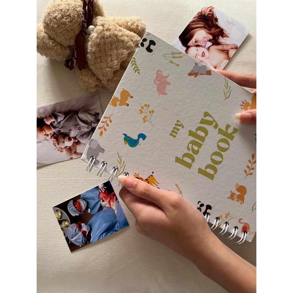 Baby Journal / Baby Book - Buku Jurnal Bayi / Baby Diary / Newborn Book / Kaya Project
