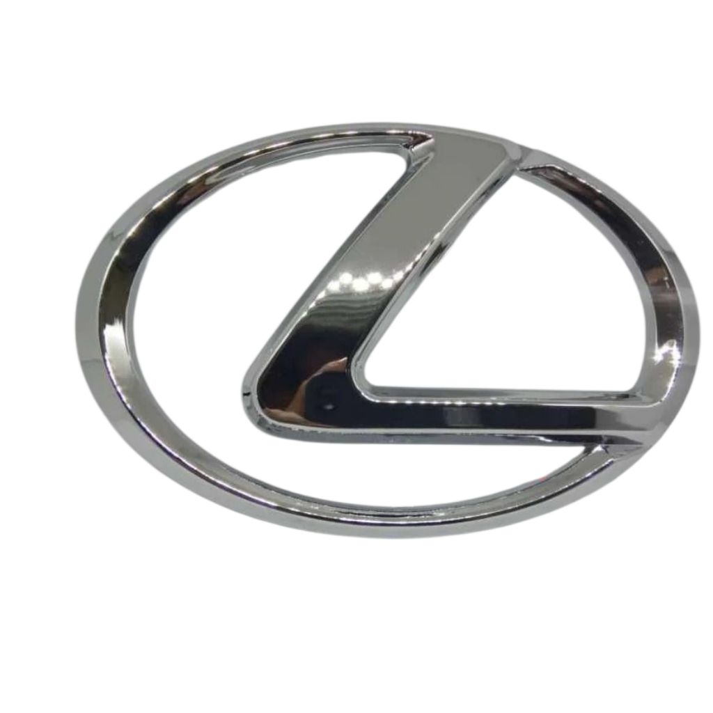 Emblem logo LEXUS chrome