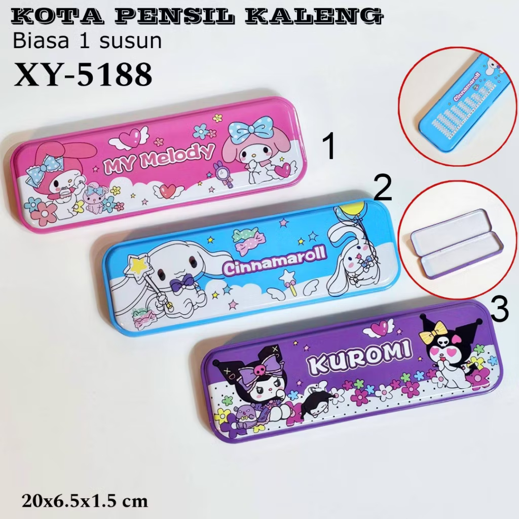 

Kotak Pen Besi 1 Susun Biasa Pensil Case