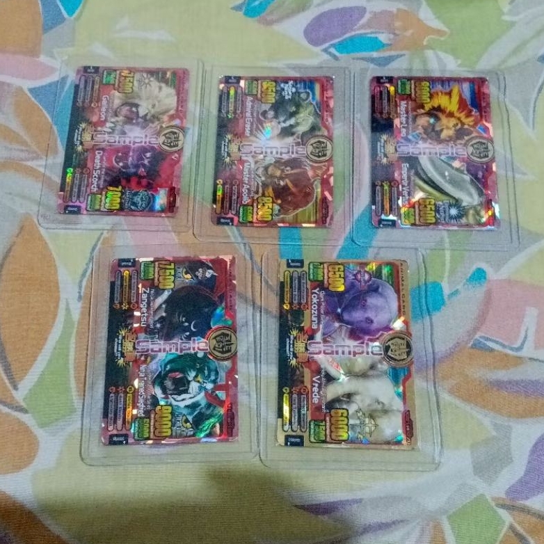 kartu animal kaiser sample fullset evo 8dx original