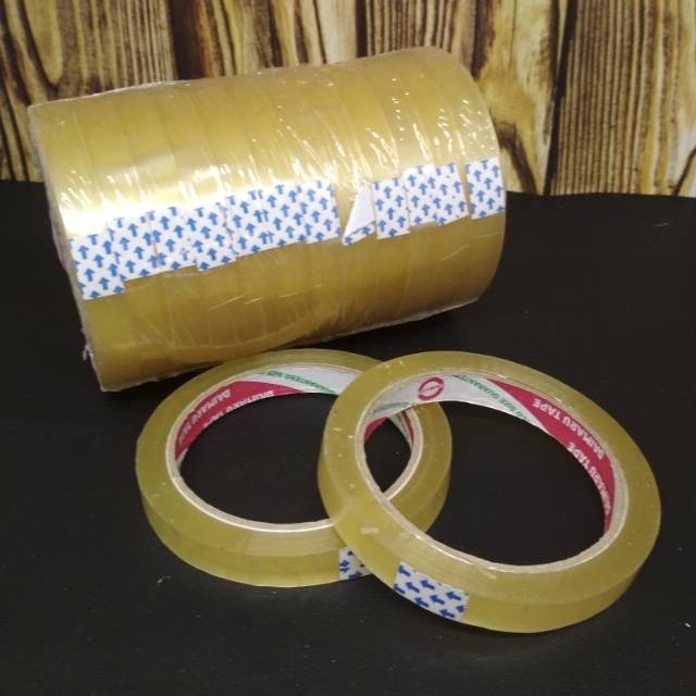 

BELI 2 GRATIS 1 Lakban Selotip Bening Transparant kecil