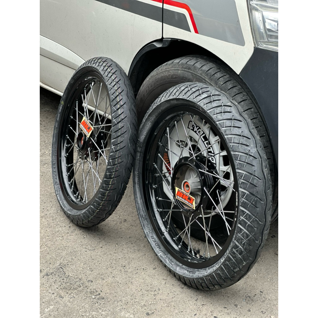 velg set ban tromol jari jari rxking