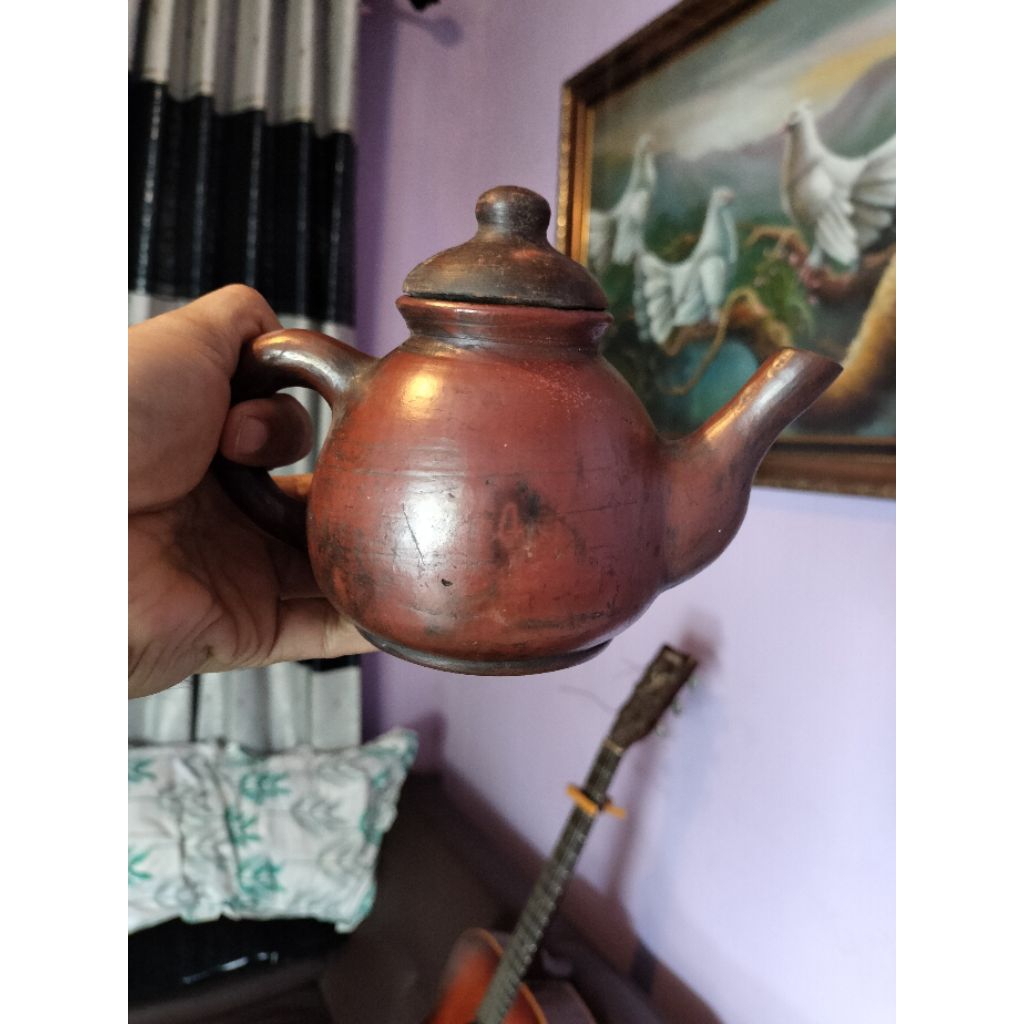 teko poci tanah liat poci gerabah toko teh