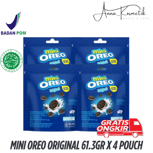 

MIni Oreo Original 61.3gr x 4 Pouch
