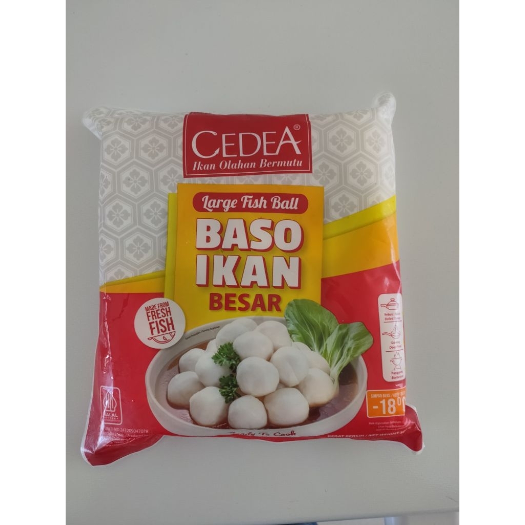 

Cedea Bakso Ikan Besar 500 gr