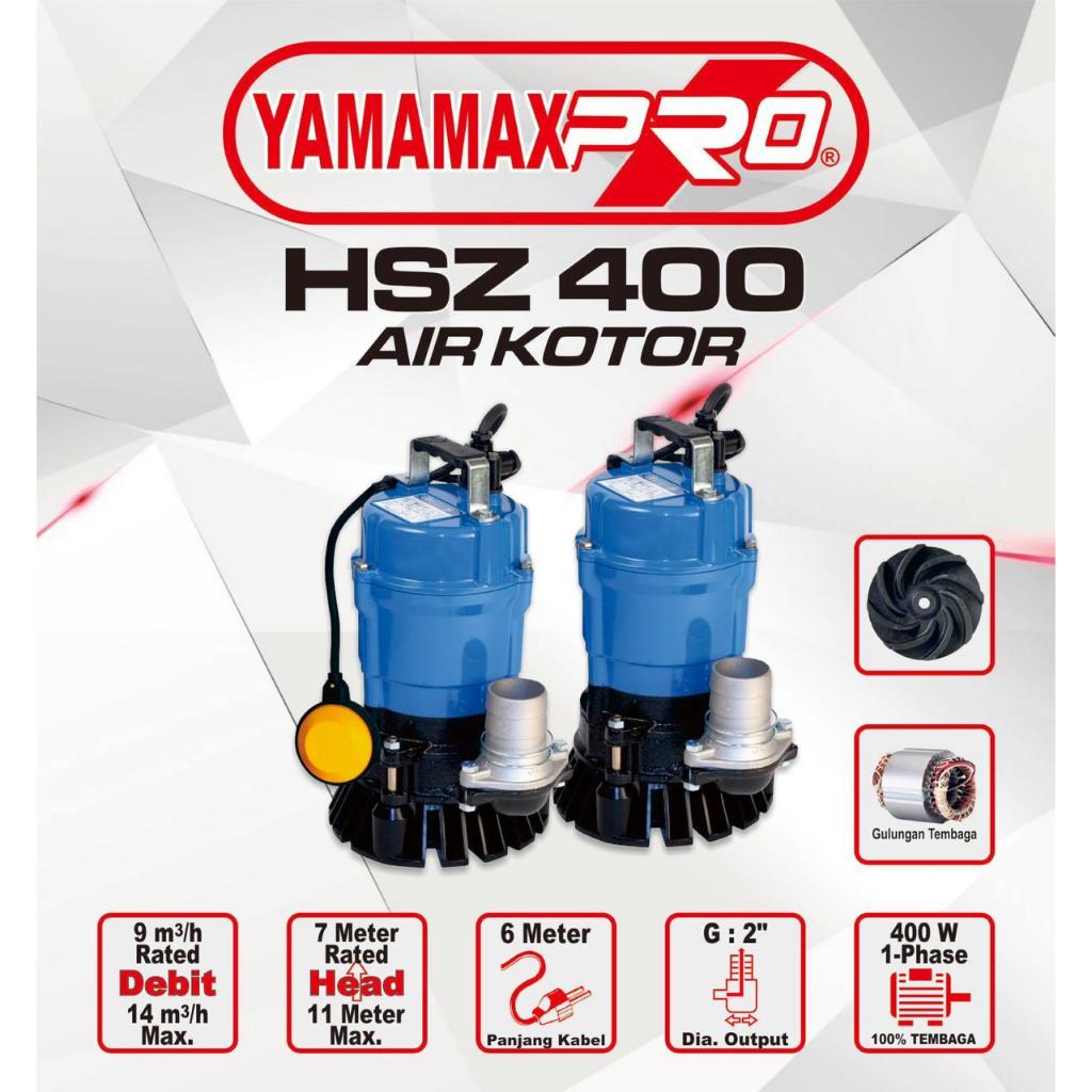 YAMAMAX HSZ 400 MANUAL POMPA CELUP HSZ400 YAMAMAX PRO
