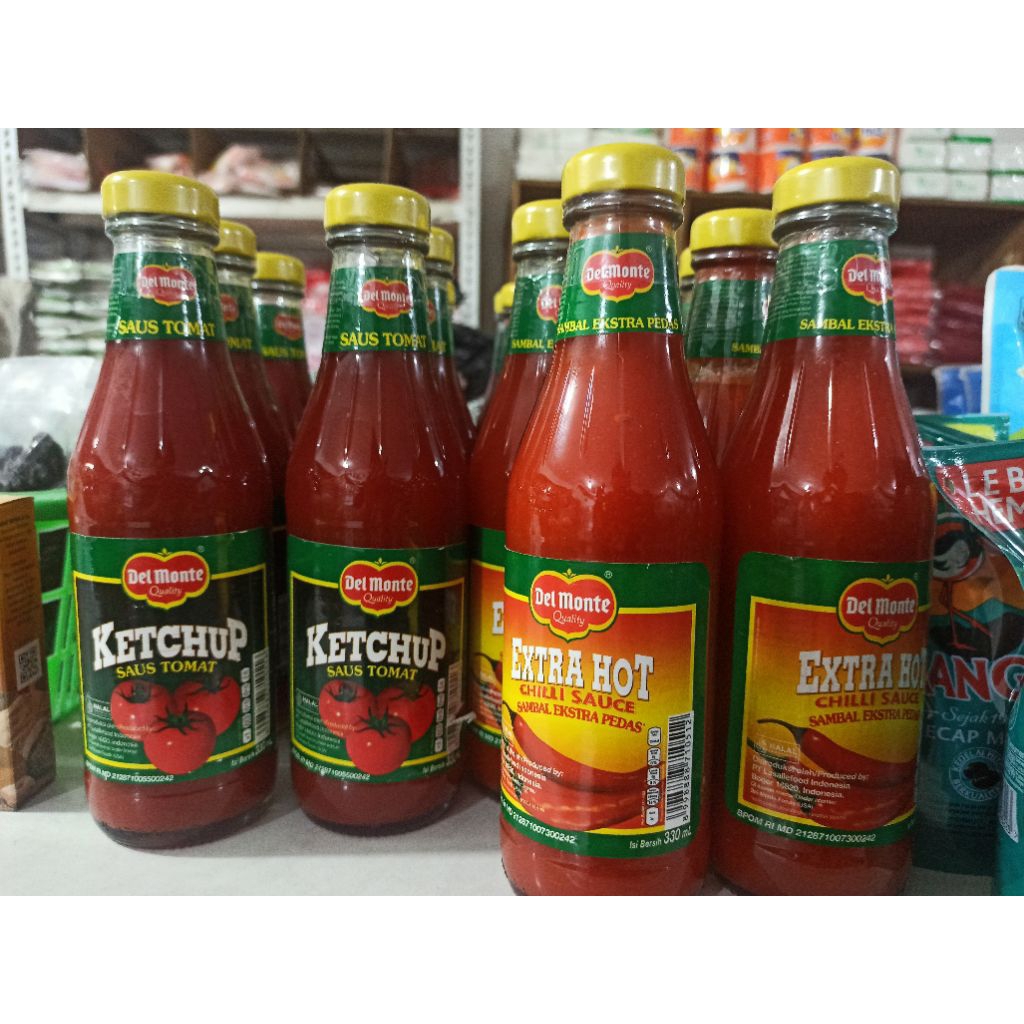 

Del Monte Saus Tomat / Del Monte Sambal Extra Pedas 330ml