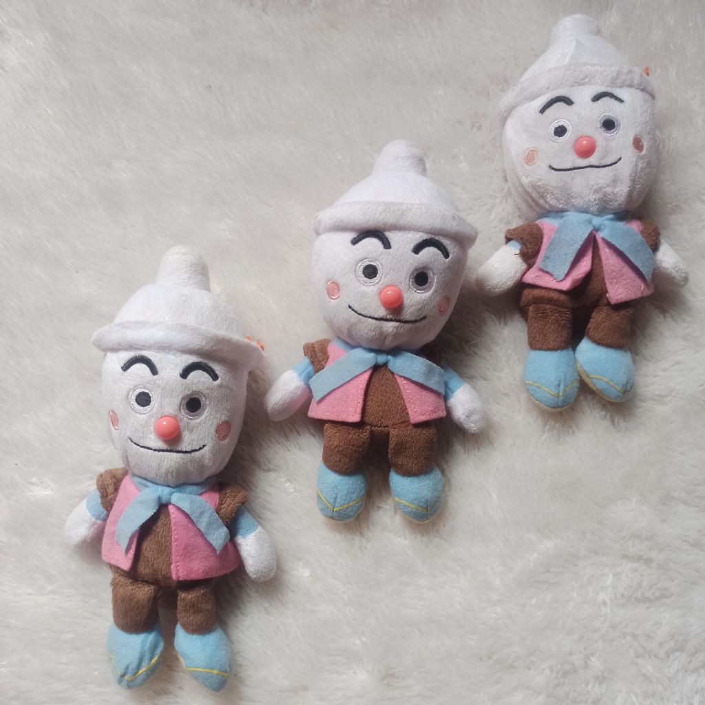 boneka tendonman anpanman plush toys brand bordir segatoys
