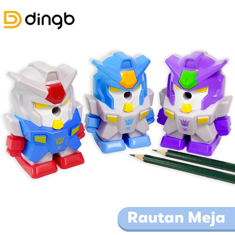 

DINGB Sharpener Rautan Serutan Putar Meja Robot Gundam DB-6633