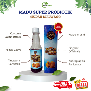 

MADU SUPER PROBIOTIK | Herbal Ust. Muhammad Faizar
