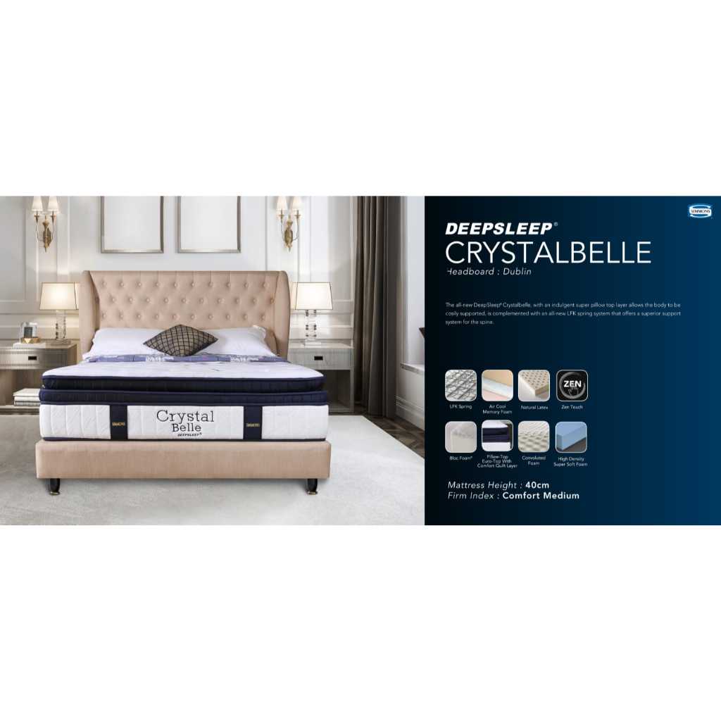 Springbed Simmons Crystalbelle