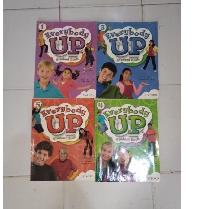original buku everybody up student book 1 2 3 4 5