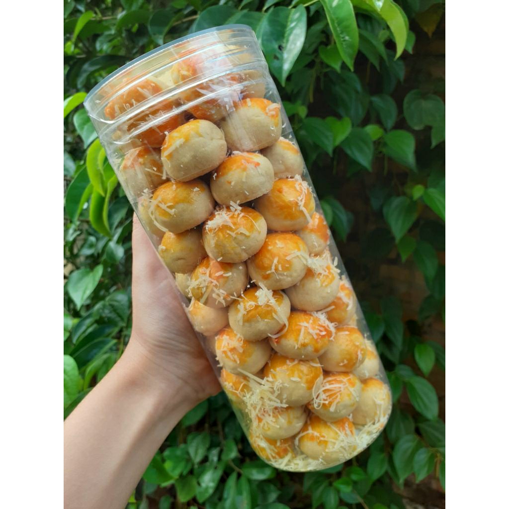 

kue kering nastar toping keju toples 1300ml