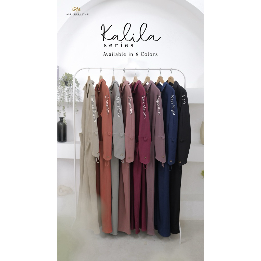 Abaya Gamis Kalila series by alfi huraiyah