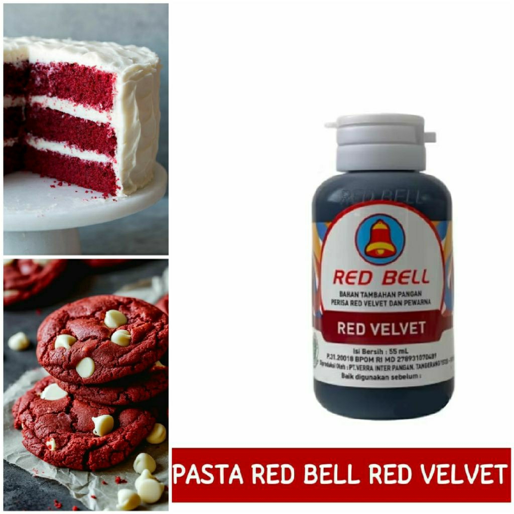 

Pasta RedBell Red velvet Merah Red velvet