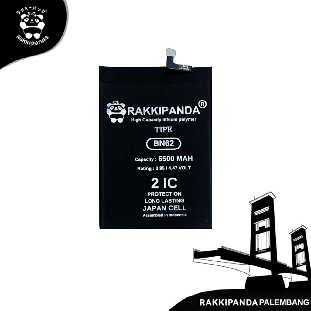 RakkiPanda BN62 Redmi 9T / Poco M3 Baterai HP