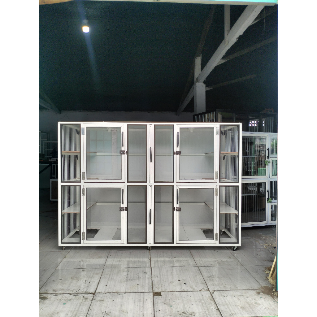 Kandang Kucing Alumunium 4 Kamar