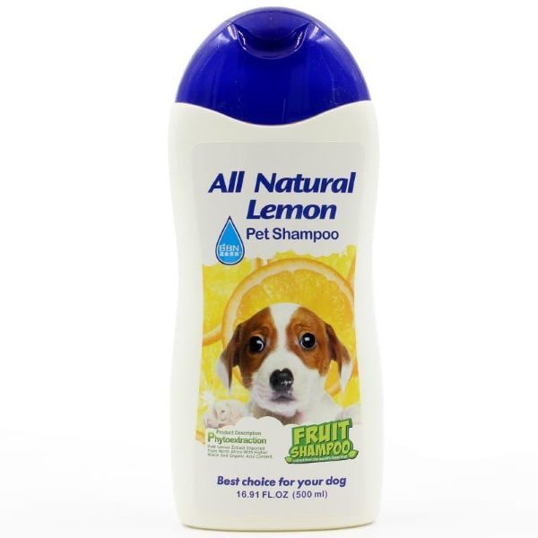 BBN all natural Lemon pet shampoo - Shampoo Anjing Wangi