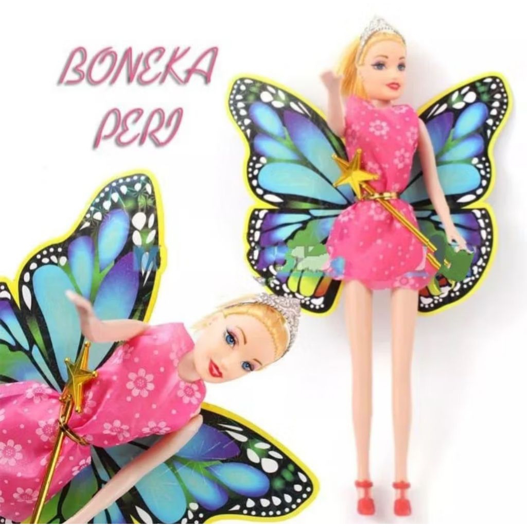 Mainan Anak Boneka Berbie Bessie Angel Happy My Girl Dream Girls B733