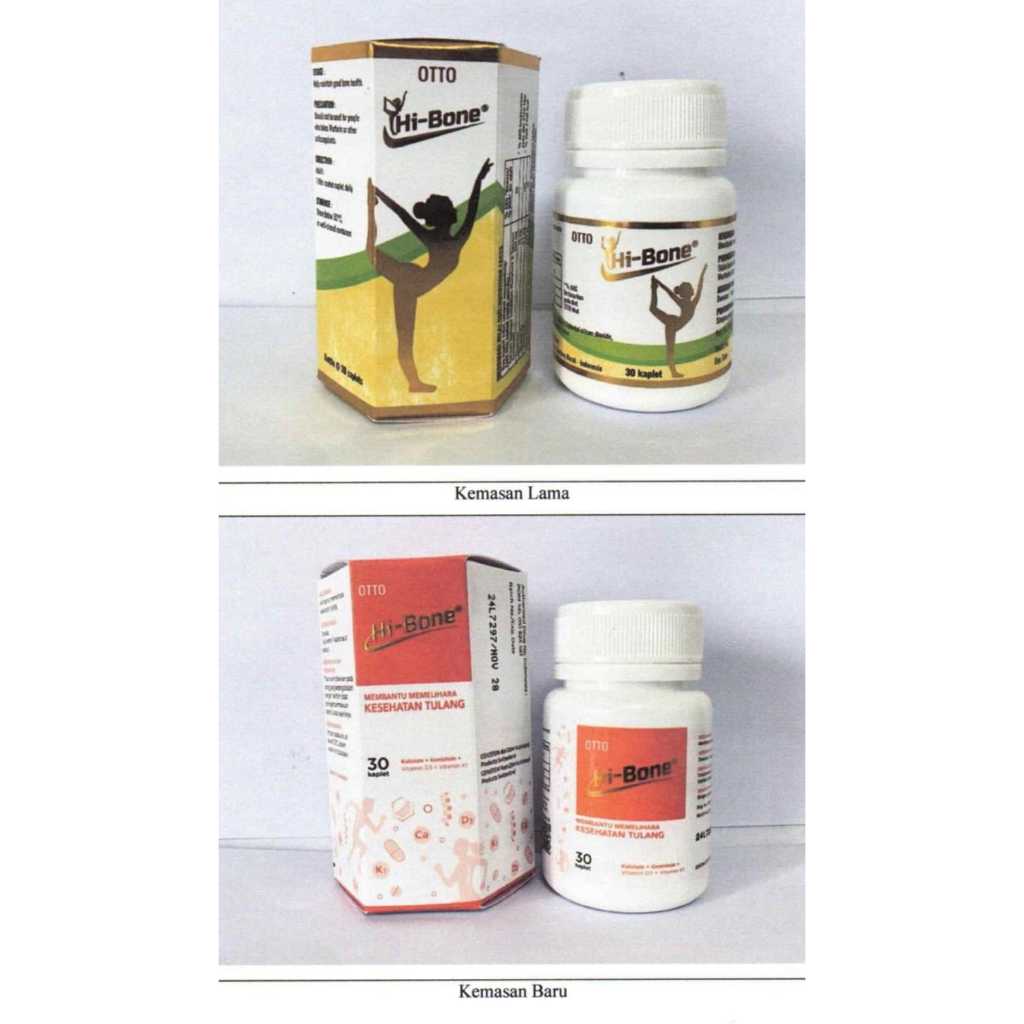 HI-BONE 250 30 Tablet - Suplemen Kesehatan Tulang