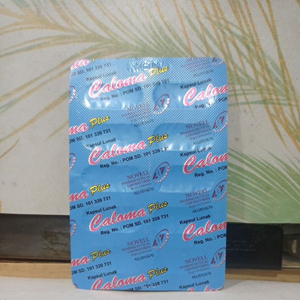 CALOMA PLUS / strip 10 kapsul blister