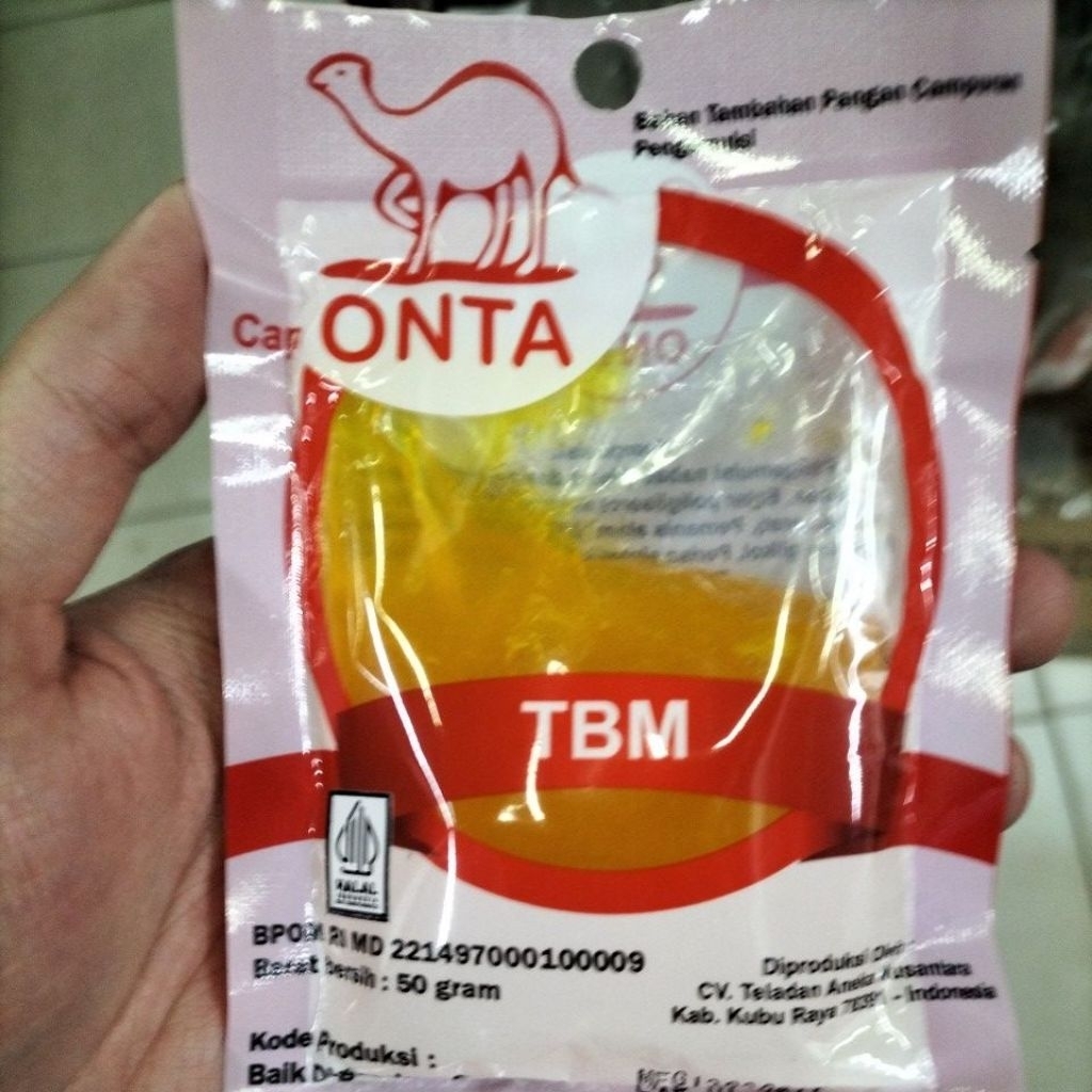 

cap onta TBM 50 gram