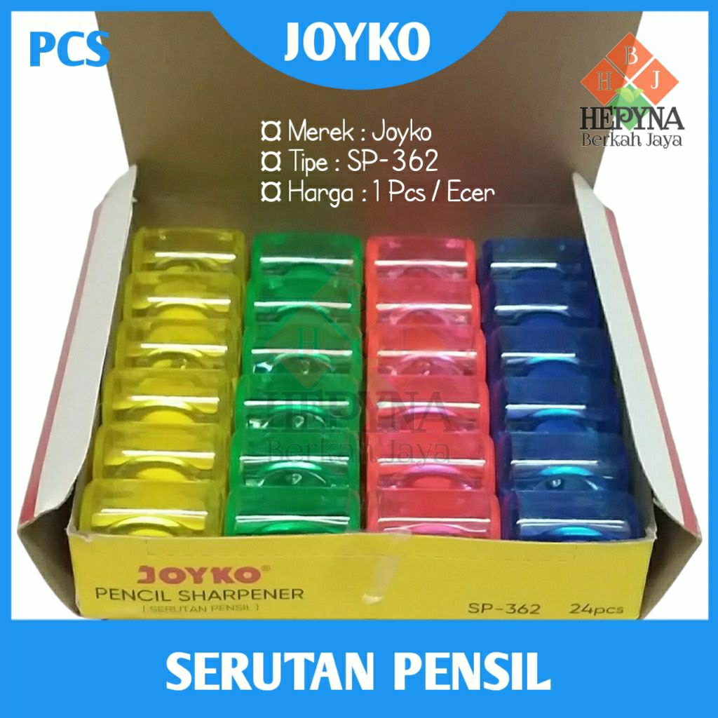 

SERUTAN PENSIL JOYKO SP-362 MURAH HARGA SATUAN (1PCS)