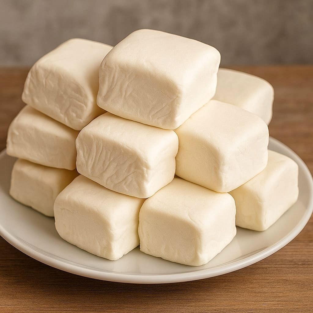 Replika makanan  Tahu Putih mentah  ( 1 Set 1 pcs )   / Replika makanan / Mainan anak / Edukasi anak