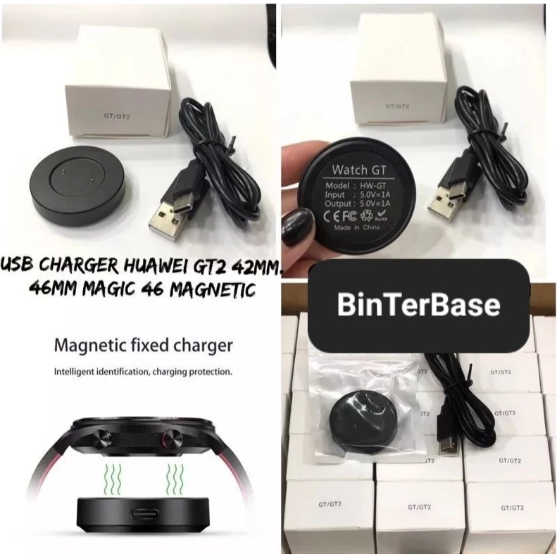 Kabel charger Huawei GT GT2  GT2E Honor Magic Magic2 smart watch dock magnetic cable charging port