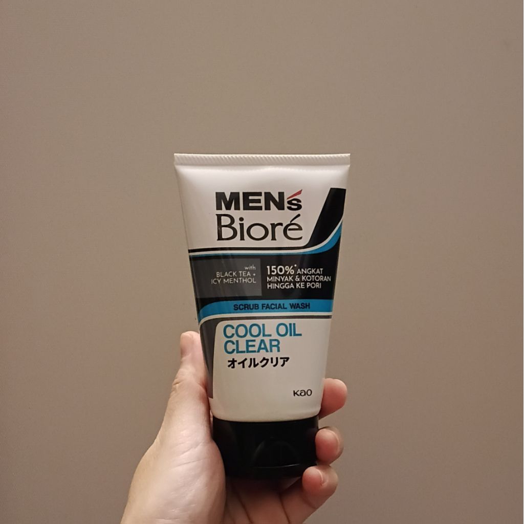 Men's Biore Cool Oil Clear 100 gr