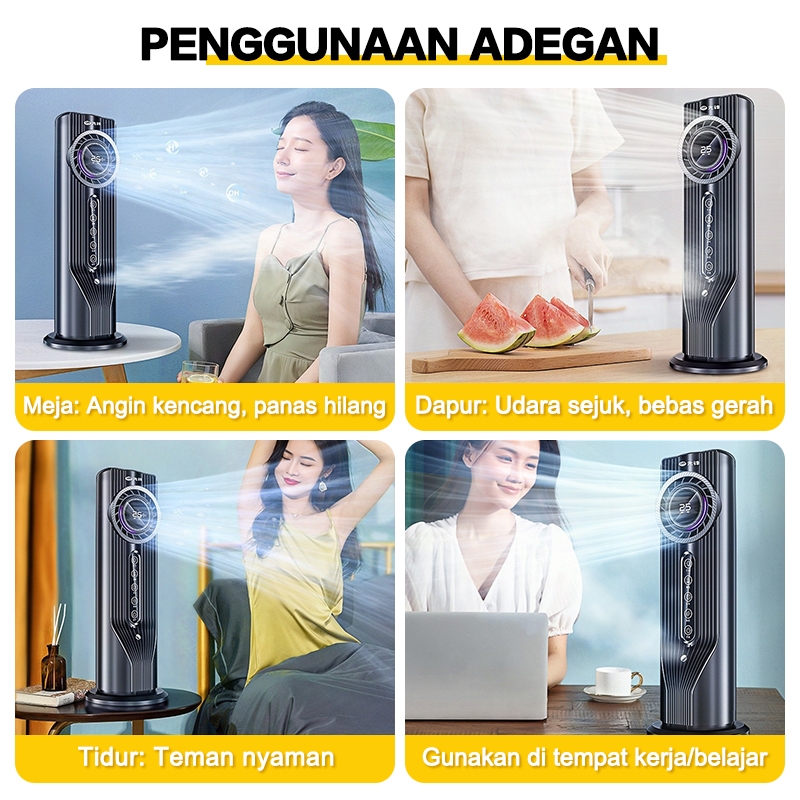 Ae Ac Portable Ac Mini Untuk Kamar 6 In 1 Air Cooler Portable Pendingin Ruangan Led Display Kipa