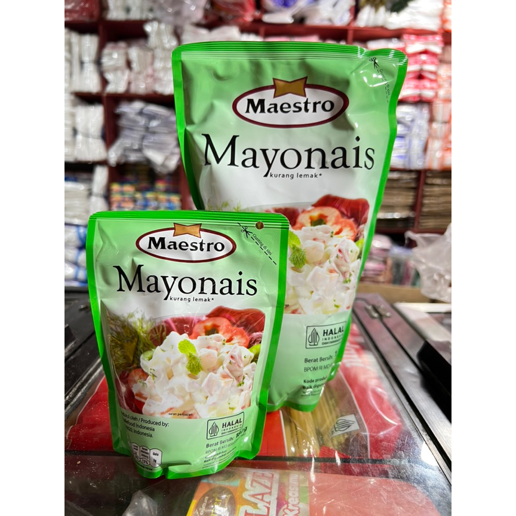 

MAESTRO Mayonais 1kg / 180gr / mayonais low fat / mayonais salad