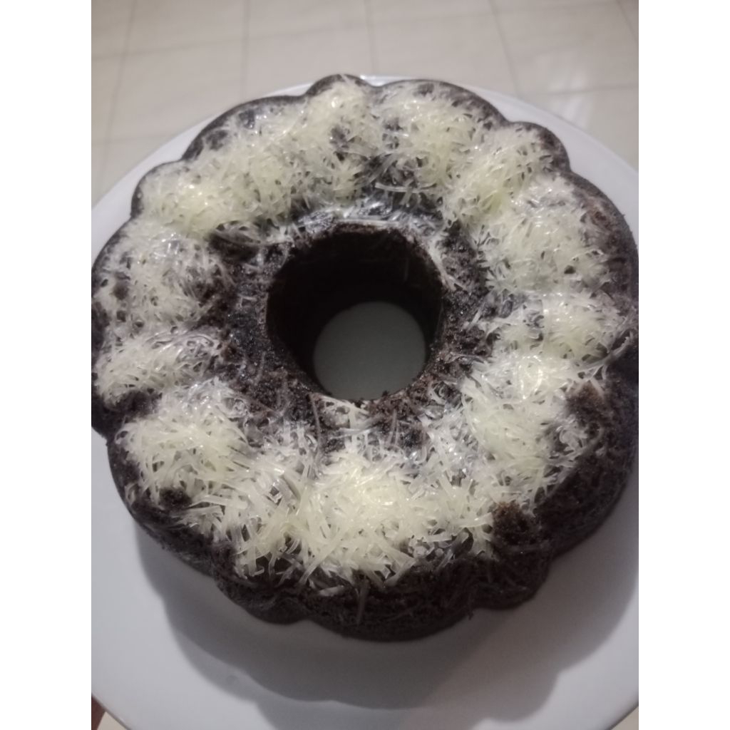 

bolu ketan hitam keju lumer