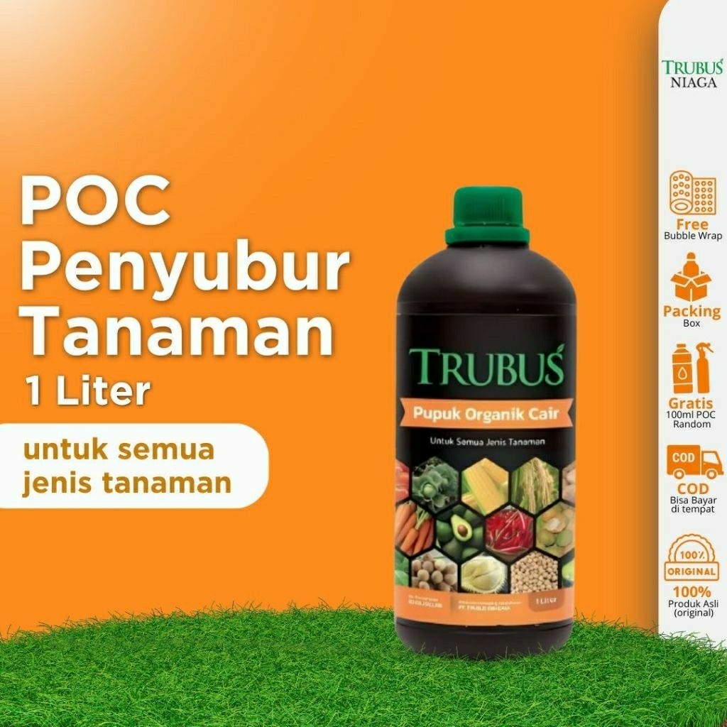Pupuk Organik Cair Trubus Original 1 Liter