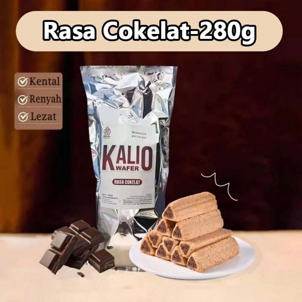 

READY MEDAN| HALAL| TAIKO WAFER KALIO KEMASAN 280 GR, ENAK DAN RENYAH