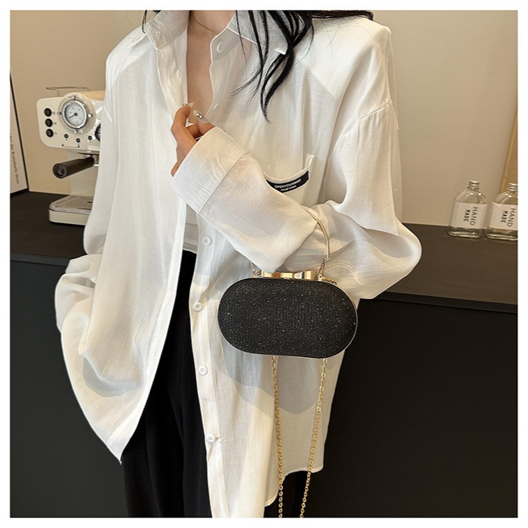 Tas Wanita Anggun Stylish Terjamin Glamour Tas Pesta Elegan Handle Bag Elegan Cocok Untuk Resepsi